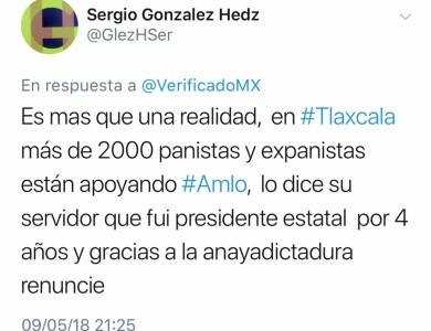 Asegura ex líder desbandada panista para apoyar a AMLO